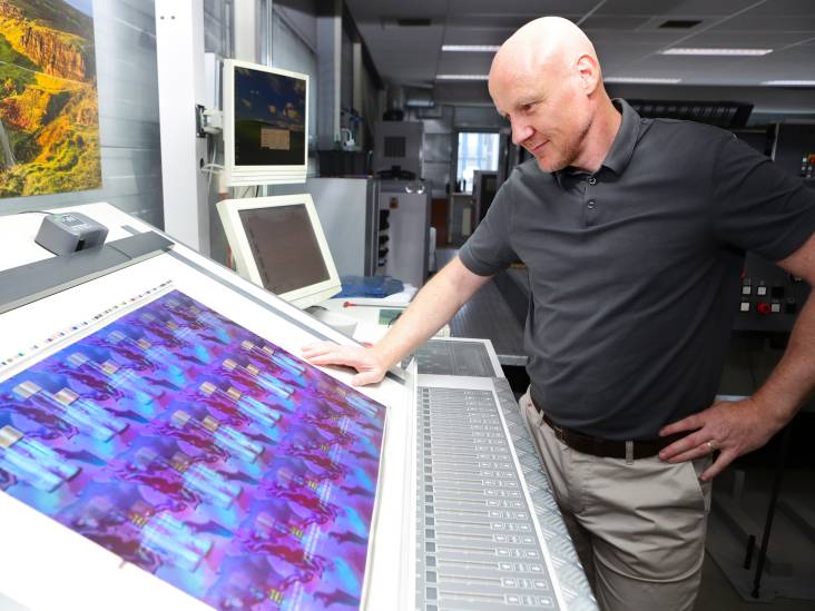 Een simpele poster afdrukken? Andree werkt liever met 3D en fantaseert over geurdrukwerk