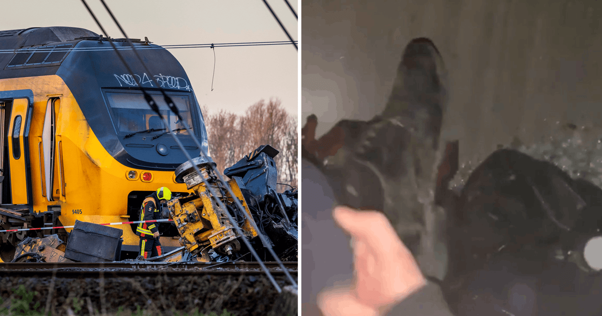 Student Filmt Na Crash In Trein Voorschoten En Bevrijdt Machinist Uit  Cabine: 'First Out! First Out!' | Treindrama Voorschoten | Destentor.Nl