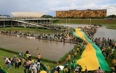 Meer dan 130 relschoppers die Braziliaans parlement bestormden vrijgelaten