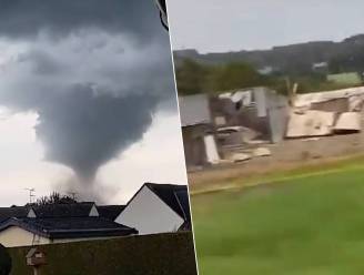 KIJK. Indrukwekkende tornado slaat Franse voorbijgangers met verstomming
