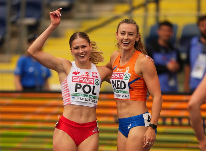 Pia Skryzewska e Nadine Visser.