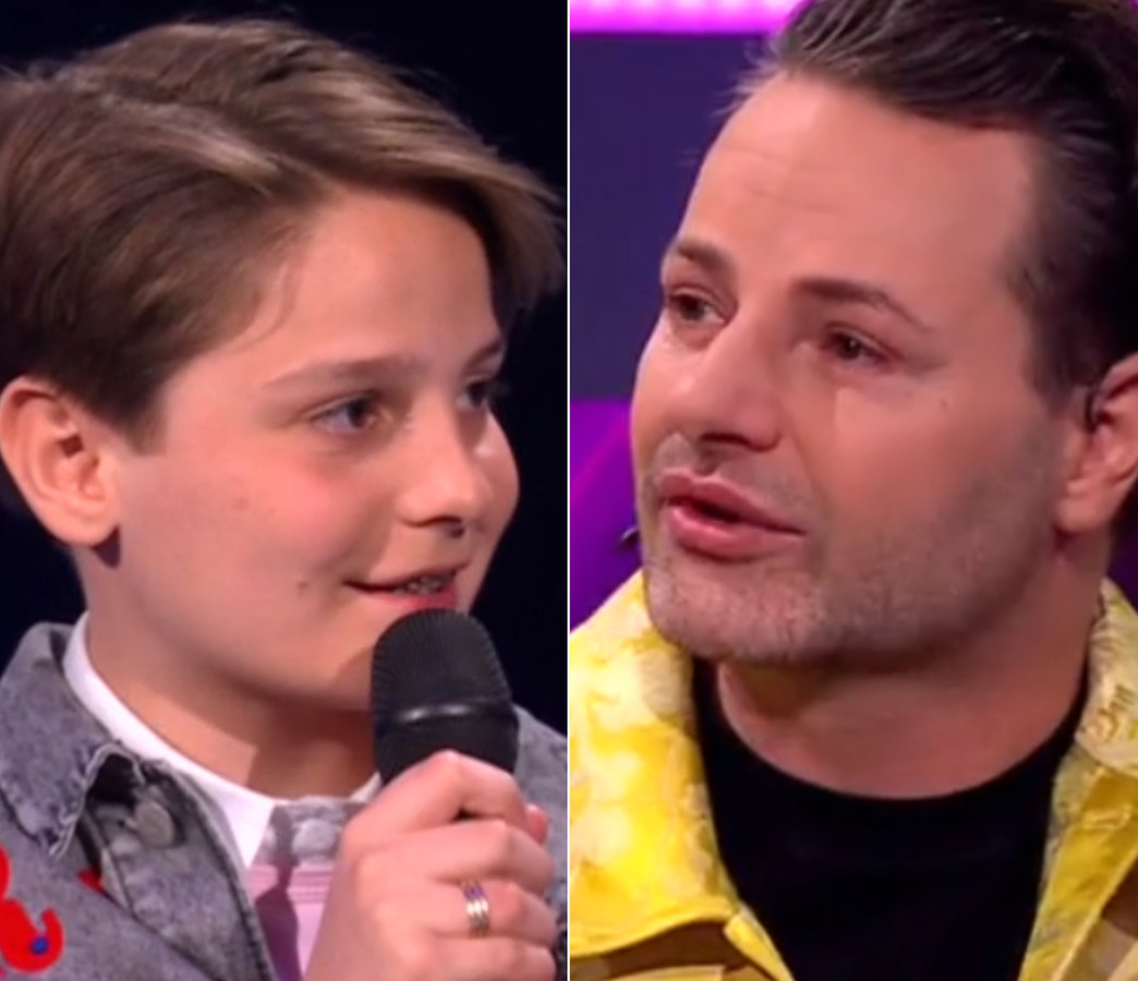 Fred van Leer vraagt 13jarige Boele voor Ahoyshows na tranen bij I can see your voice Foto