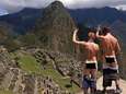 Drie Europese toeristen uit Inca-stad Machu Picchu gestuurd om blote billen