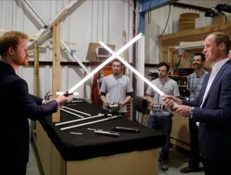 Britse prinsen William en Harry spelen Stormtroopers in nieuwe 'Star Wars'-film