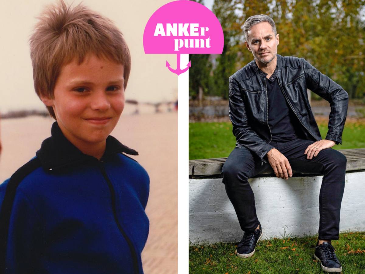 Peter Van de Veire (49) vertelt over zijn jeugd: “Ik liep in het zwart  gekleed, met donker omrande ogen en puntschoenen” | Ankerpunt | hln.be