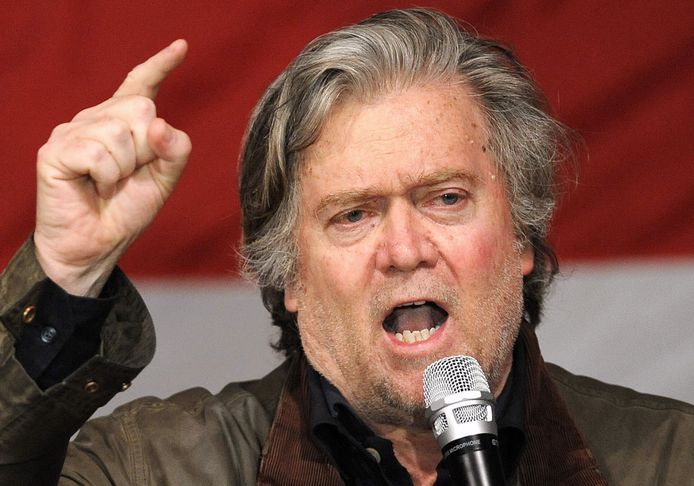 Ex-adviseur van president Trump, Steve Bannon.