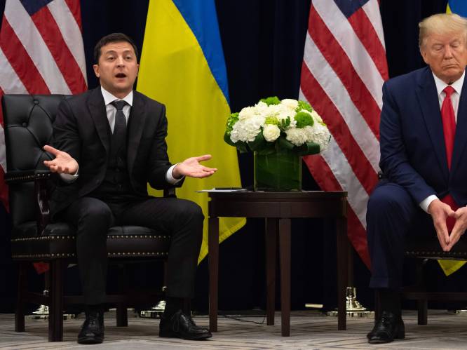 Oekraïense president ontkent dat Trump hem onder druk zette