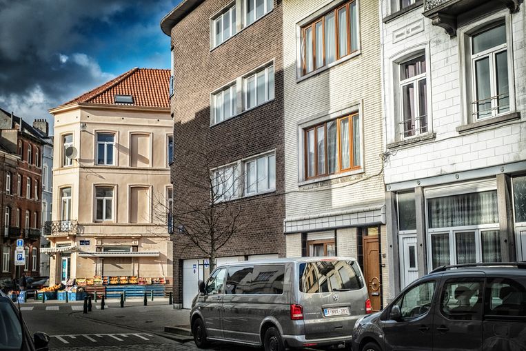 De Tivolistraat in Laken, waar Abrini en Krayem op 22 maart 2016 onderdak vinden bij de Rwandees Hervé Bayingana Muhirwa. Beeld Tim Dirven