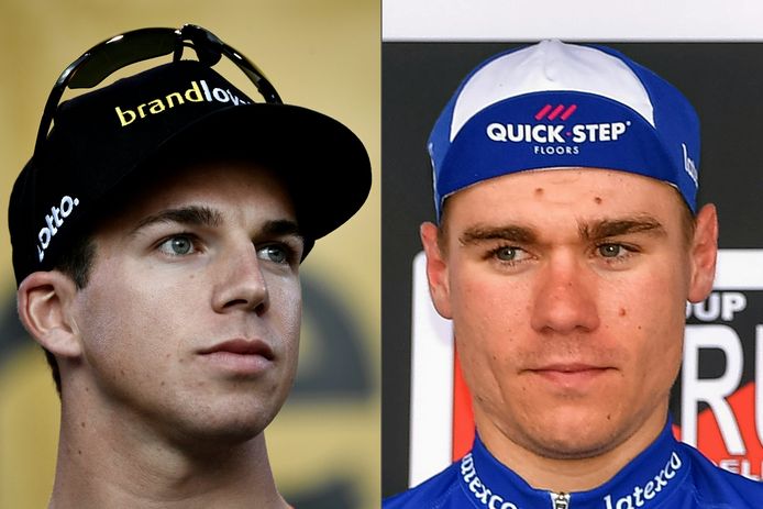 Dylan Groenewegen en Fabio Jakobsen.