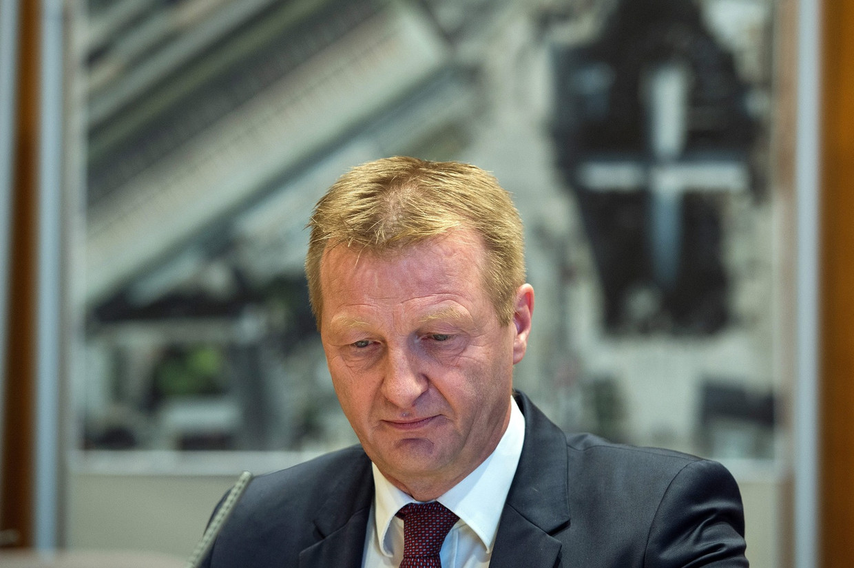 Deelstaatminister van binnenlandse zaken in Noord-Rijnland-Westfalen, Ralf Jäger. Beeld epa
