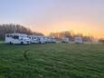 Camperplaats 't Meikensbos in Dentergem