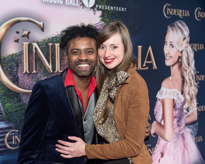 Johan Kalifa Bals met zijn partner Selina.