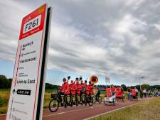 Snelfietsroute Tilburg - Waalwijk is open: op cruise control de groene lijn in de gaten houden