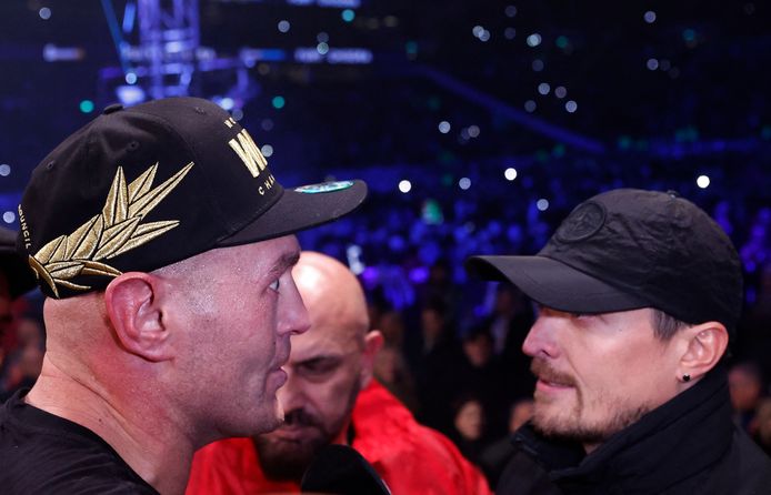 Fury en Usyk.