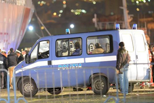 De twee gearresteerde mannen