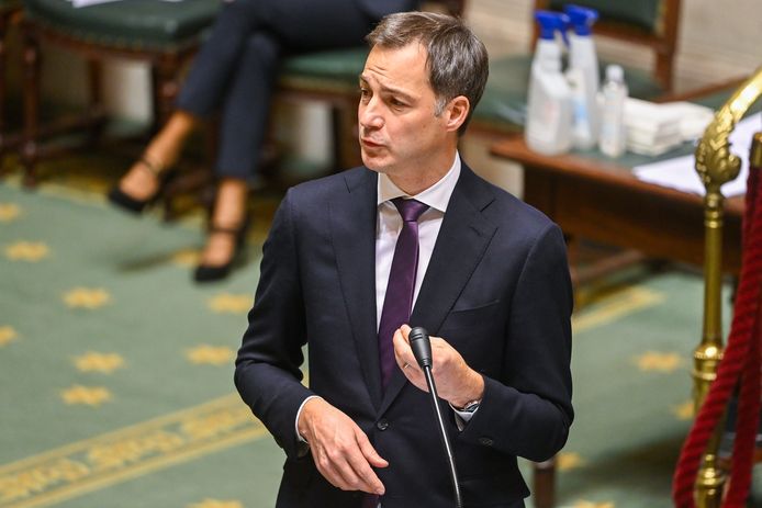 Alexander De Croo, Premier ministre.