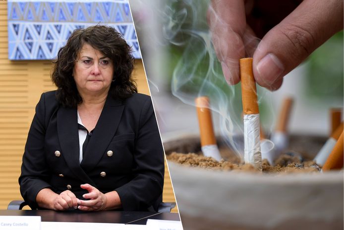 Nieuw-Zeelandse minister van Volksgezondheid Casey Costello/sigaretten