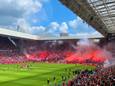 Supporters in het Philips Stadion kunnen nu ook officieel het landskampioenschap van PSV vieren.