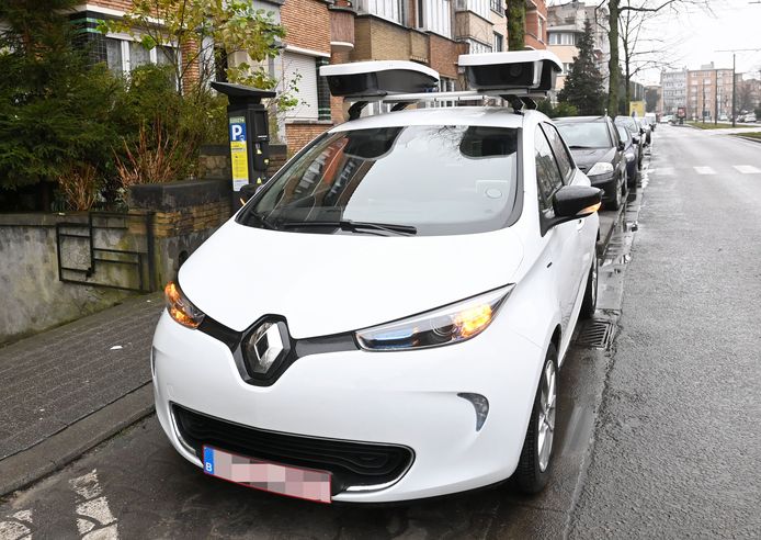 Une "scan-car" à Bruxelles (archive d'illustration)