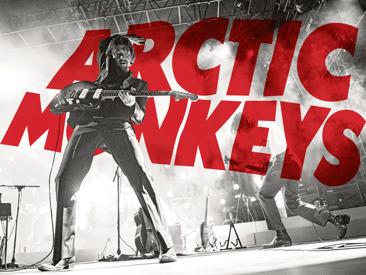 Alex Turner scoort al twintig jaar met zijn band Arctic Monkeys.