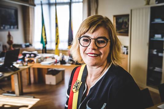 Tania De Jonge (Open Vld), de huidige burgemeester in Ninove waar de onbestuurbaarheid dreigt.
