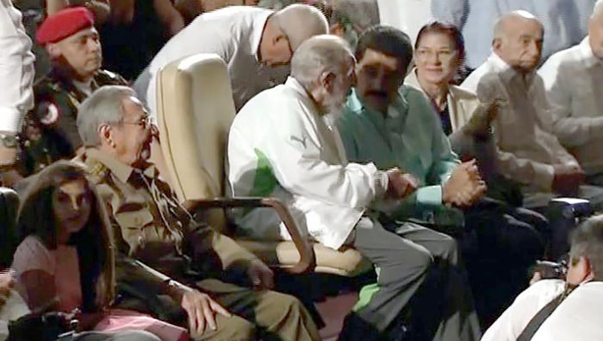 Fidel Castro Beeld afp