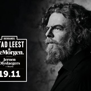 Jeroen Olyslaegers presenteert zijn nieuwste roman: u kunt erbij zijn