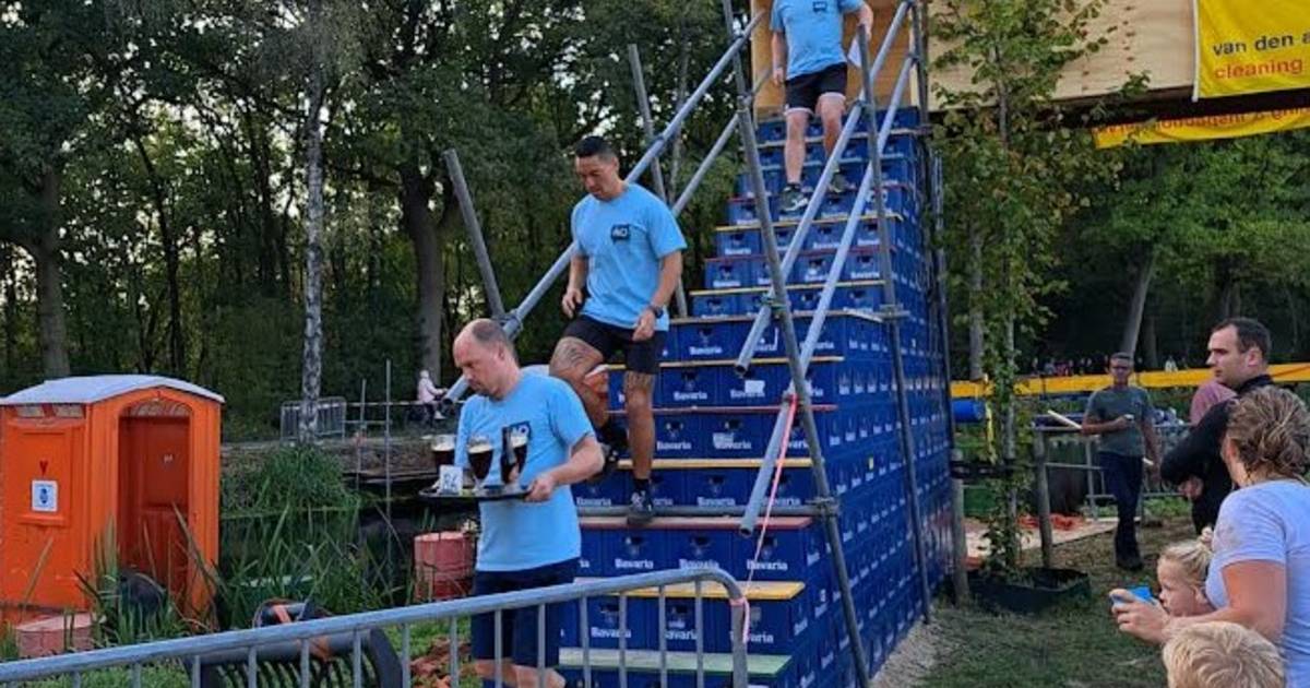 Met blad bockbier rennen over water betekent veel voor Griendtsveen en voor John