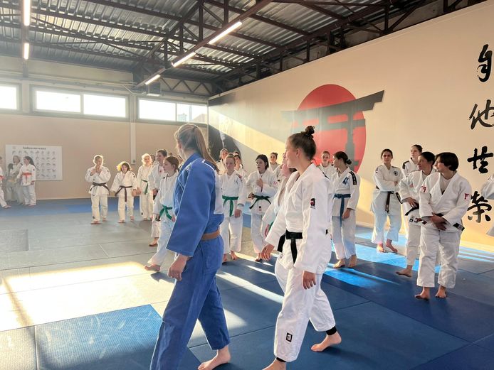 De training was enkel bedoel voor judoka's.