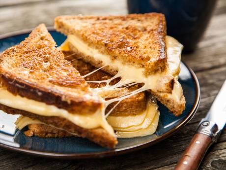 Is een tosti ongezonder dan een boterham met kaas?