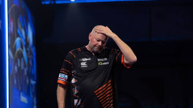 UK Open: Dramatische uitschakeling Raymond van Barneveld, ook Jelle Klaasen naar huis