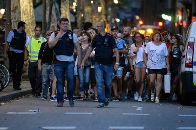 Drie Nederlandse gewonden in Barcelona