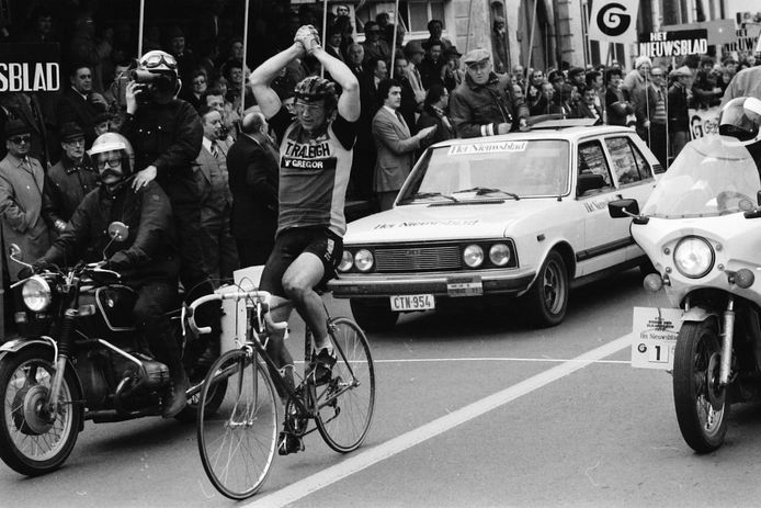 Jan Raas was de winnaar van de Ronde van Vlaanderen in 1979.