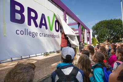 BRAVO! College in Budel blijft maar doorgroeien; schoolgebouw snel op de schop