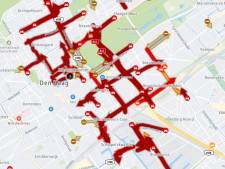 Grote verkeersdrukte in Haagse binnenstad vanwege concert Muse op Malieveld