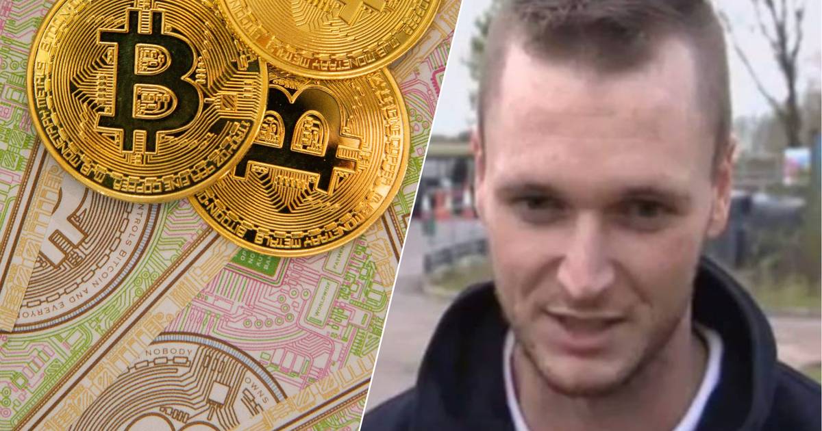 James (38) gooide voor 500 miljoen euro bitcoins weg, maar start ...