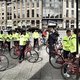 Buffalo's fietsen naar binnenstad Gent voor woordje uitleg over nieuw circulatieplan