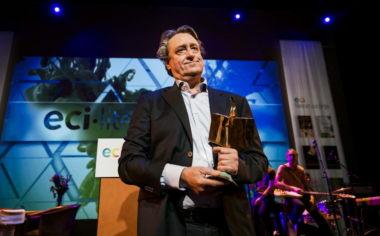 Martin Michael Driessen won vorig jaar de ECI-literatuurprijs met de novellenbundel 'Rivieren'. Beeld ANP
