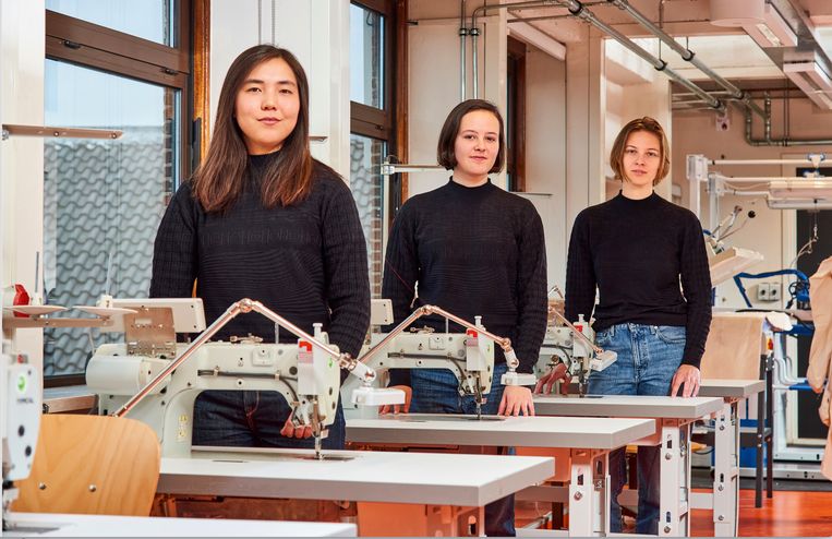 De 3D-gebreide Amfitrui wordt vrijdag 10 februari gepresenteerd. Beeld Amfi