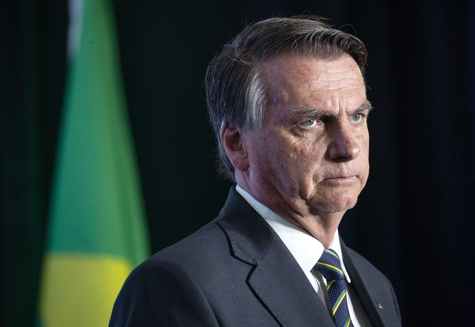 De voormalige president Bolsonaro trok afgelopen week naar zijn aanhangers.