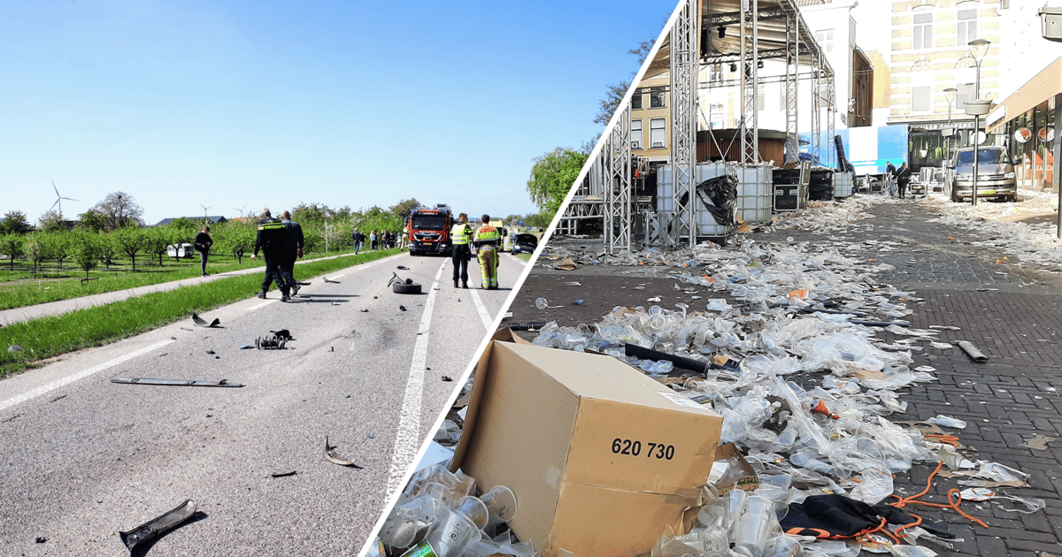 Arnhem ontwaakt in de rommel • Frontale botsing in Lienden.