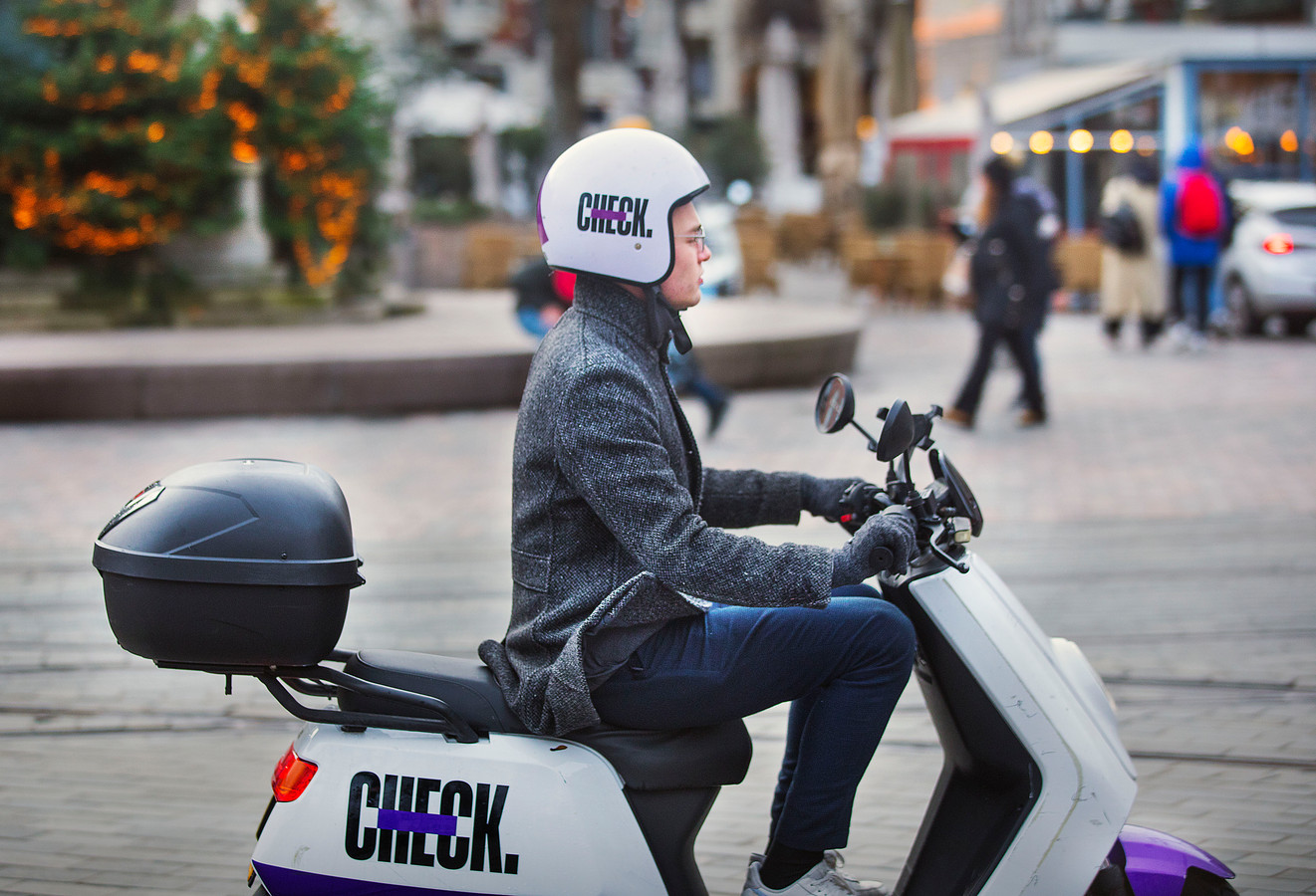 Nog een laatste ritje met de haren los voor het ingaan van de