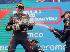 WK-stand Formule 1 | Max Verstappen na zege in Hongarije met grote voorsprong de zomerstop in