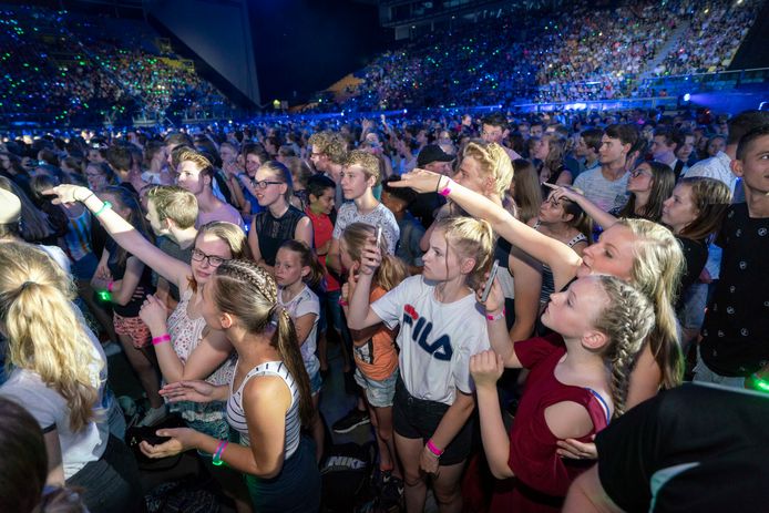 Meer dan 20.000 jongeren vulden zaterdag GelreDome, waar de 44ste editie van de EO-Jongerendag werd gehouden.