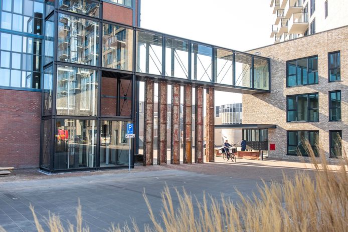 Loopbrug tussen Kop van het Dok en Scheldehof nog niet toegankelijk ...