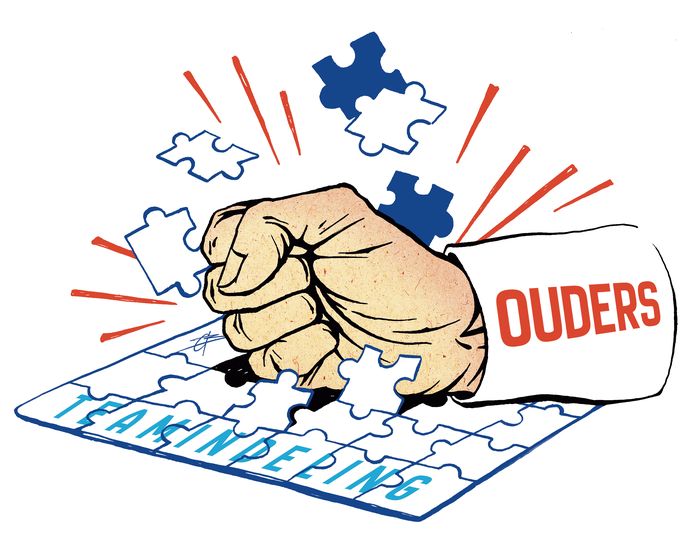 Ouders die het niet eens zijn met de teamindeling: Voorwaarts Westerhaar is het geklaag, en daardoor de voortdurende puzzel, zat.
