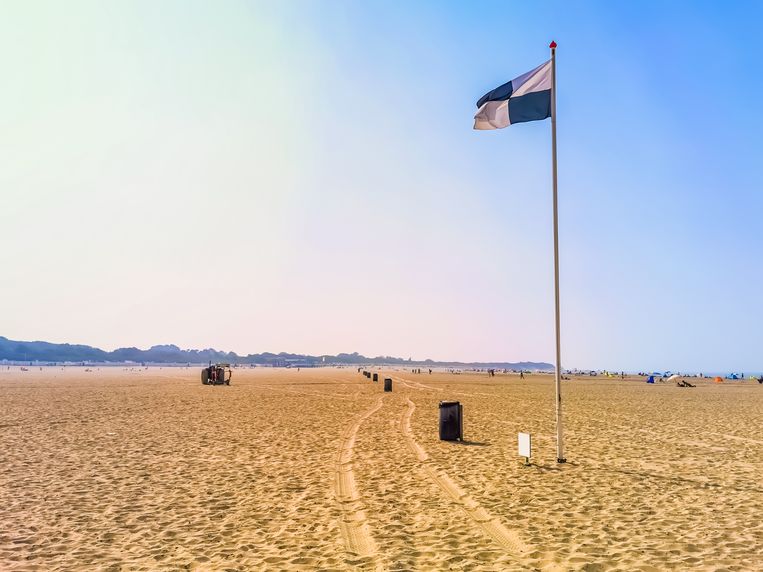 Dit betekenen de vlaggen op het strand Beeld Getty Images/iStockphoto