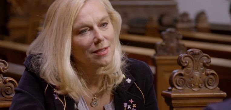 Sigrid Kaag in 'Adieu God' Beeld EO