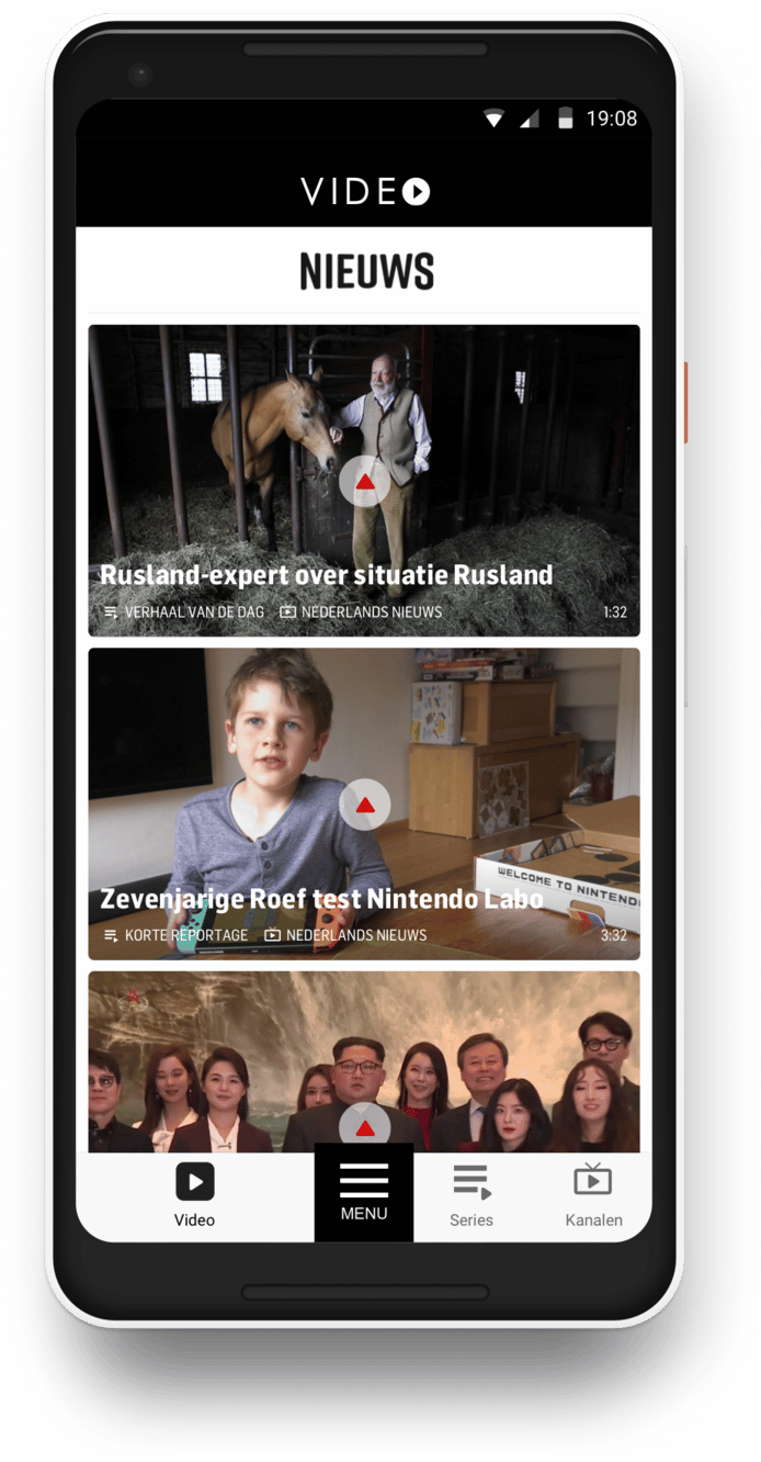 De video-pagina.