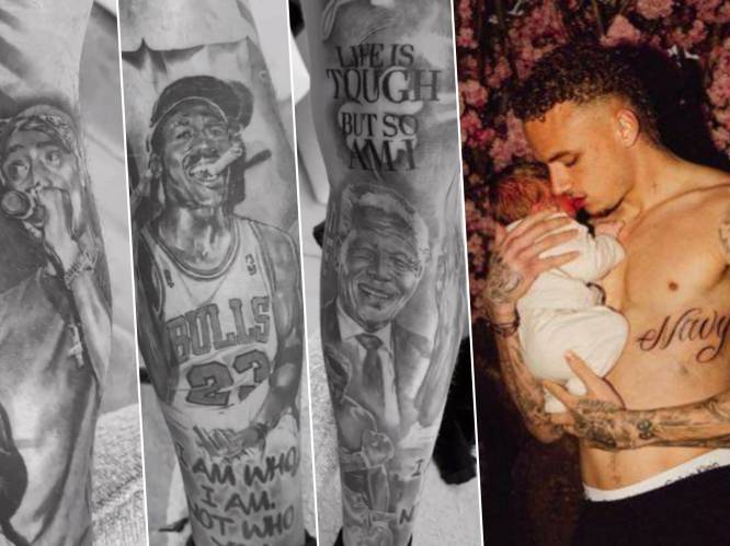 Van 2Pac tot Mandela, karakterschets van Noa Lang met zijn tattoos als leidraad: “Ik zal de absolute top bereiken. Het WK, de Champions League... Klaar”